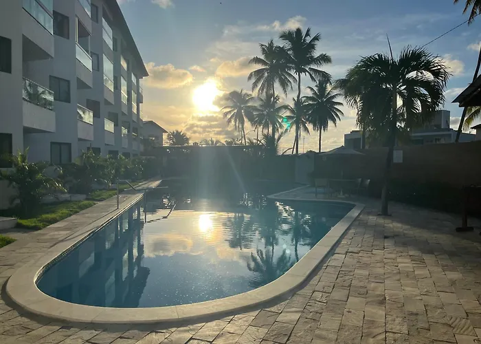 Pé na areia
